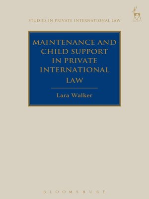 cover image of Maintenance and Child Support in Private International Law